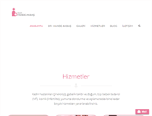Tablet Screenshot of handeakbas.com